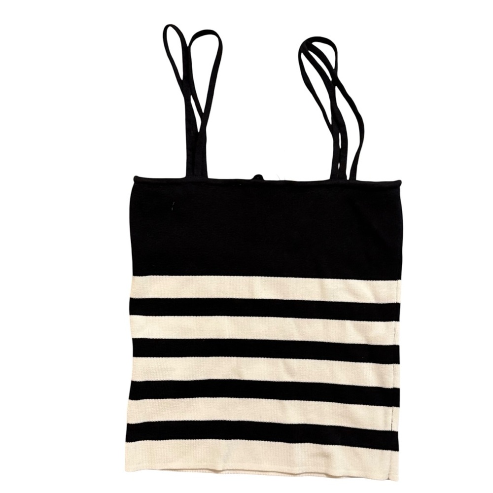 Double strap knit Zara tank top